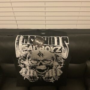 Lost Hills x Sad Boyz Collab Cut-Off T-Shirt Size Small